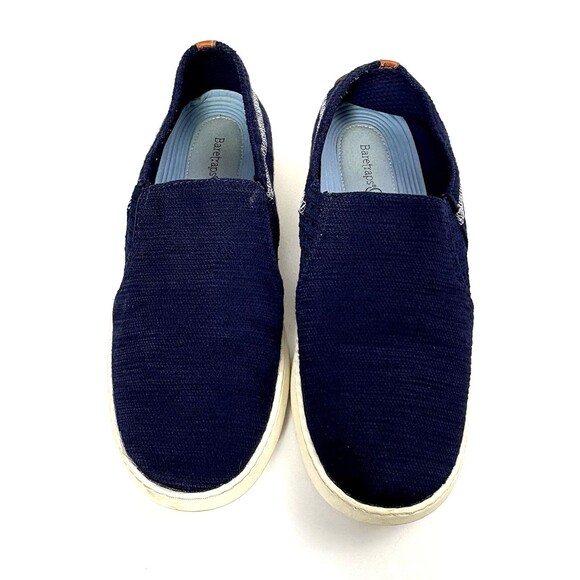 Bare Traps Yadier Navy Blue Slip On Comfort Sneakers Shoes Casual Textile 8 - Picture 2 of 13